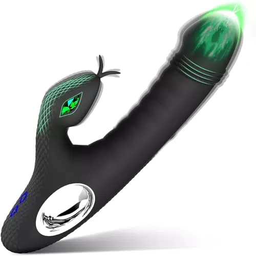 Dildo Vibrator von [Marke]: G-Punkt und Klitoris Stimulator mit 10 Vibrationen