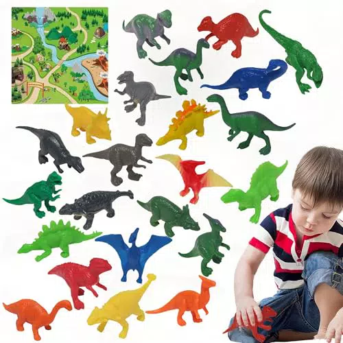 Dinosaurier Spielzeug für Jungen ab 3 Jahren – Perfektes Geschenk für Kindergeburtstag