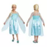 Disguise Elsa Classic Kostüm für Kinder – Verkleidung für Fasching und Karneval