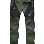 donhobo Damen Wanderhose wasserdicht Softshellhose für Outdoor und Trekking