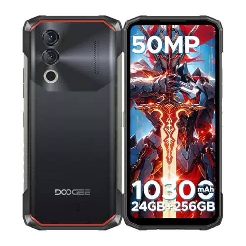 DOOGEE Blade 10 Power - Outdoor Smartphone Android 14, 24GB+256GB, 10300mAh, IP68