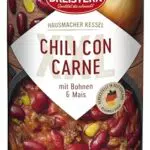 DREISTERN Chili con Carne - Pikanter Eintopf in recyclebarer Dose mit Bohnen & Mais