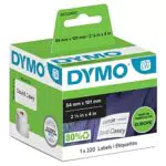 DYMO LabelWriter Versandetiketten 54 mm x 101 mm selbstklebend für Etikettendrucker