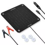 ECO-WORTHY 12V 10W Solar Ladegerät für Autobatterien und Notstromversorgung