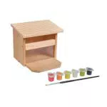 Eichhorn Futterhaus für Eichhörnchen – Bastelset aus Lindenholz für Kinder ab 6 Jahren