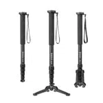 Moman TP71T Aluminium Dreibeinstativ 180cm für DSLR und Handys
