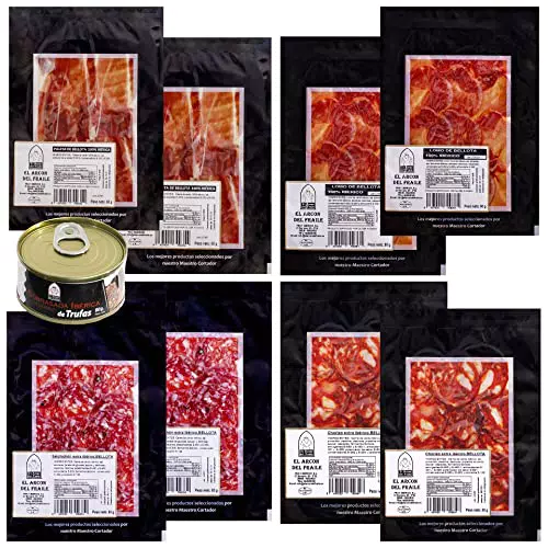 EL ARCON Iberischer Pata Negra Schinken, Chorizo und Salami aus Jabugo