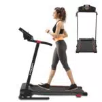 Laufband 2023 - Elektrisches, faltbares Laufband mit 12 Programmen und LCD-Display