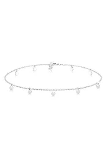 Elli Geo Kreis Choker Halskette Damen in 925 Sterling Silber