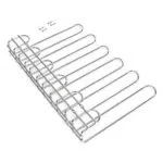 Emuca Gläserhalter für Möbel – 5 Zeilen Gläserschiene für Regale und Bars