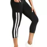 Evievit Hochtaillierte Sportleggings für Damen - Elastische Gym Leggings mit Taschen