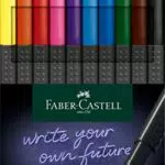 Faber-Castell 151610 Grip Fineliner mit ergonomischem Griff für präzises Zeichnen