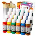 Fantastory Acrylfarben Set - Hochdeckende, wasserfeste Farben für Künstler