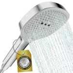 FAYZA Wassersparender Duschkopf - Premium Design für Regendusche