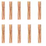 Feuerstarter-Set Outdoor mit Paracord, Kienspan und Schaber für Camping