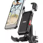 FINIBO Handyhalterung für Fahrrad und Motorrad - 360° drehbar für Smartphones bis 7 Zoll