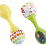 Fisher-Price Rumba-Rasseln - Fördert sensorische Entwicklung und Feinmotorik für Babys
