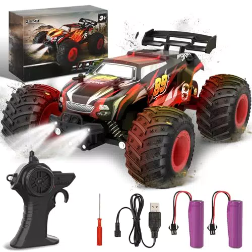 Fivejoy Ferngesteuertes RC Auto Off-Road 2WD für Kinder ab 3 Jahren, 20KM/H