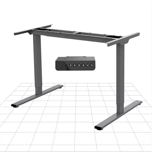 FLEXISPOT Elektrischer Höhenverstellbarer Schreibtisch mit 2 Motoren und Speicherfunktionen
