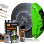 Foliatec Bremssattel Lack Set - Hitzebeständig - Komplettsatz für 4 Bremssättel