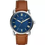 Fossil Copeland Herren Uhr mit Quarzwerk und Edelstahl- oder Lederarmband