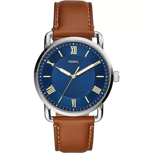 Fossil Copeland Herren Uhr mit Quarzwerk und Edelstahl- oder Lederarmband
