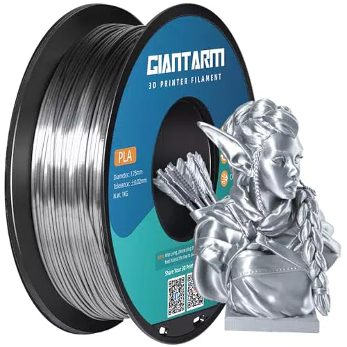 GIANTARM PLA Filament 1.75mm für 3D Drucker – Vakuumverpackt und warpfrei