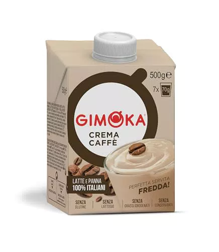 Gimoka Kalte Kaffeesahne - Laktosefrei und glutenfrei, ohne Konservierungsstoffe