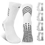 Gogogoal Anti-Rutsch Grip Fußballsocken für Männer und Jugendliche, gepolstert, atmungsaktiv