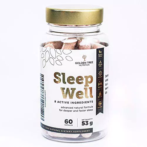 Golden Tree Schlaf Gut | Magnesium für bessere Schlafqualität und -dauer