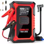 GOOLOO A3 Starthilfe Powerbank mit Kompressor für 12V Fahrzeuge bis 9.0L