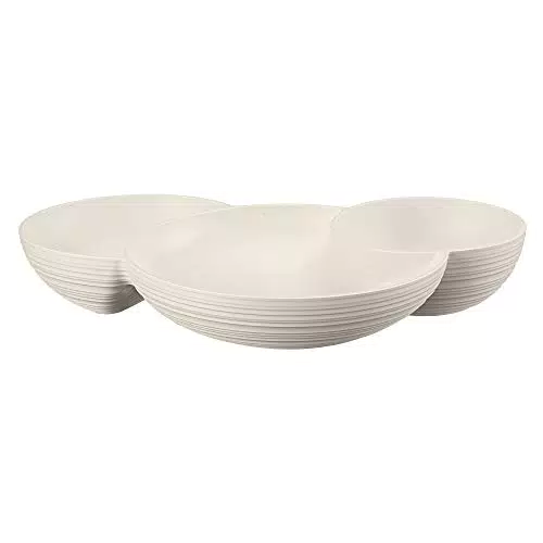 Guzzini Tierra Vorspeisenteller 29,5 x 21,4 cm - Elegante Servizio da Tavola