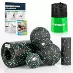 Gymerk Faszienroller Set für Rücken, Wirbelsäule und Bein Dehnungen