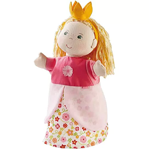 HABA Handpuppe Prinzessin - Puppenspielzeug für kreative Rollenspiele