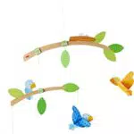 HABA Mobile Vögelchen – Babyspielzeug für Wickeltisch, Geschenk zur Geburt