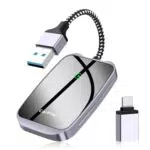 HENLSON Wireless Carplay Adapter für iOS, Drahtloses Carplay Dongle für Autos 2015+