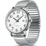 Herren Easy Reader Quarzuhr Wasserdicht 38mm Armbanduhr mit Datum