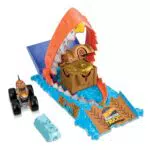 HOT Wheels Monster Trucks Arena Smashers Schatz-Beiss-Challenge Spielset HTP17