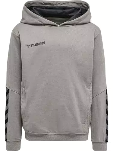 HUMMEL Jungen, Hoodie, Asphalt, 164