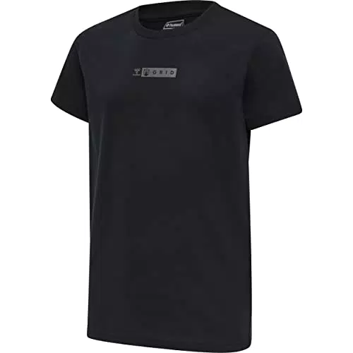 Hummel Unisex Kinder Hmloffgrid Tee S/S T-Shirt für Jungen und Mädchen