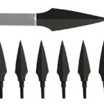 Huntingdoor Jagdspitzen für Bogenpfeile und Armbrustbolzen - TYPE-1