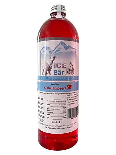 ICE Bär Sirup Konzentrat für Slushy Getränke Maker Eismaschinen 1:5 bis 1:20