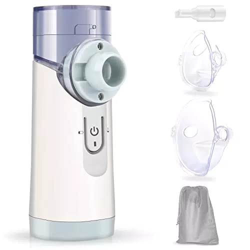 Inhaliergeräte für Erwachsene und Kinder – Tragbarer, geräuschloser Mesh Nebulizer