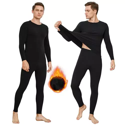 INNERSY Herren Thermo Funktionsunterwäsche für den Winter