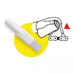 Innobike Pinselaufsatz Modell 03560547 - Hochwertiger Pinselaufsatz