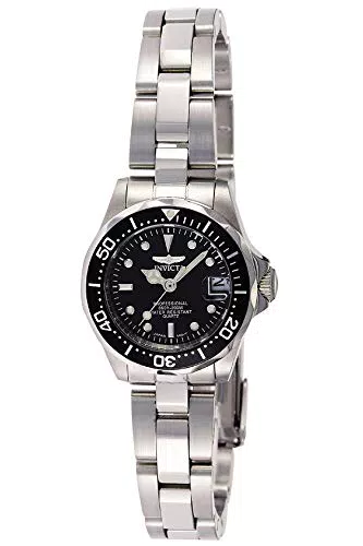 Invicta Pro Diver Quarz Uhr für Damen aus Edelstahl - 24mm