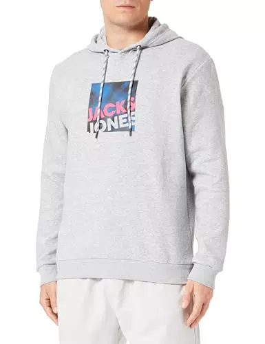 Jack & Jones JCOLOGAN Sweat Hood Kapuzenpullover für Herren