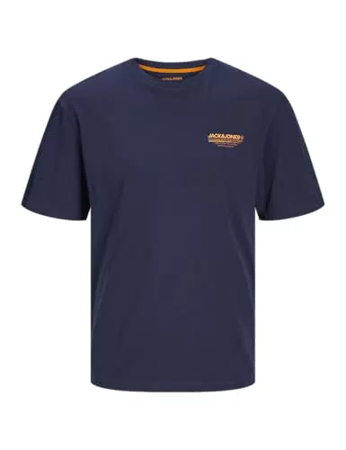 Jack & Jones Jjolive Tee SS Crew Neck T-Shirt für Herren