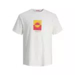 JACK & JONES Herren Jormarbella Branding T-Shirt Crew Neck