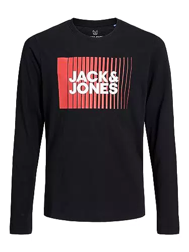 JACK & JONES Jjecorp Logo Tee Play LS O-Neck Junior T-Shirt
